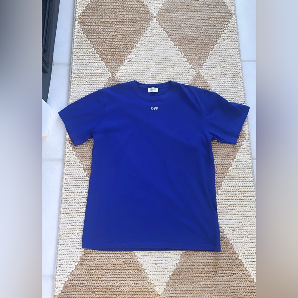Off-White Embroidered Shirt